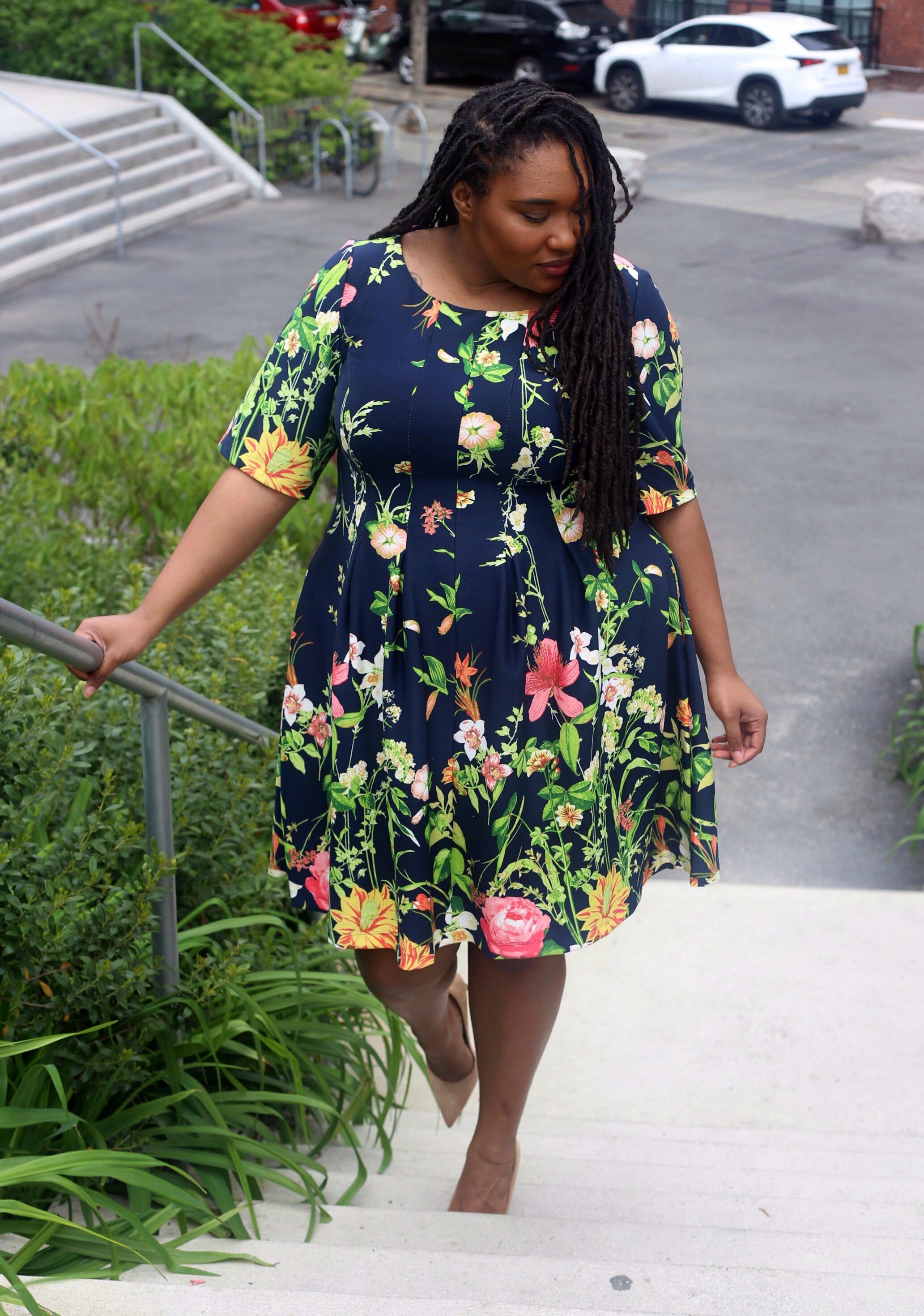 Gabby Style fit and flare dress